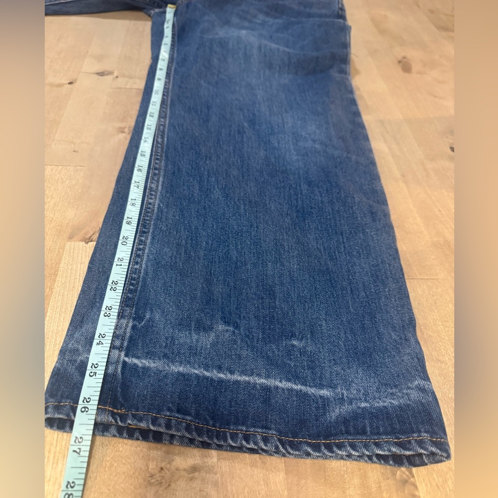 NWT Polo by Ralph Lauren Women's wide leg crop jeans yarn dyed - Picture 9 of 9